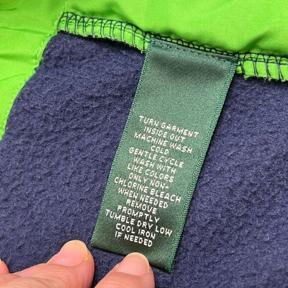 Lauren Ralph Lauren active green and blue full zip jacket size XL - Picture 14 of 16